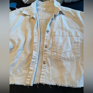 ZARA Kids Off-White Jacket